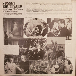 Franz Waxman / Charles Gerhardt, National Philharmonic Orchestra - Sunset Boulevard - The Classic Film Scores Of Franz Waxman - 1974