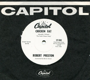 Robert Preston - Chicken Fat - 1961