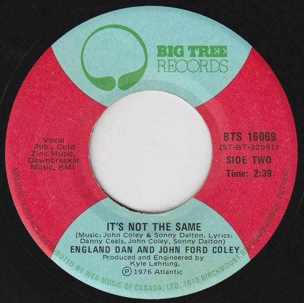 England Dan & John Ford Coley - I'd Really Love To See You Tonight - 1976