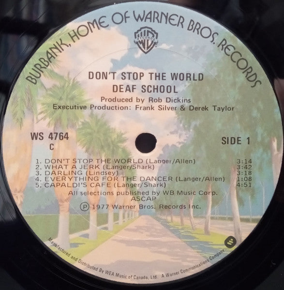 Deaf School - Don't Stop The World - 1977
