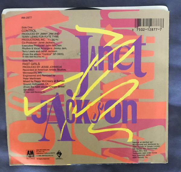 Janet Jackson - Control - 1986