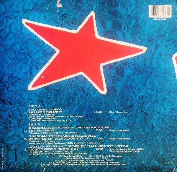 Various - Masters Of Rap - 1989