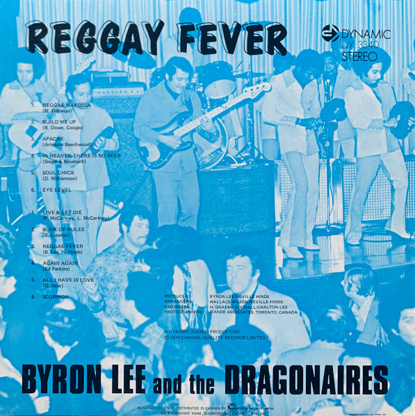 Byron Lee And The Dragonaires - Reggay Fever