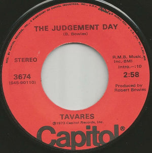 Tavares - Check It Out / The Judgement Day Vinyl Record