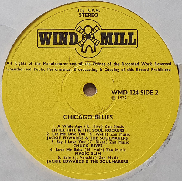 Various - Authentic Chicago Blues