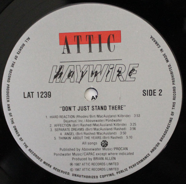 Haywire (2) - Don't Just Stand There