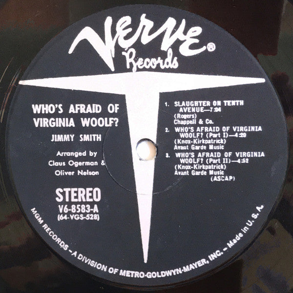 Jimmy Smith - Who's Afraid Of Virginia Woolf? - 1964