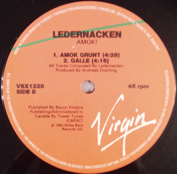 Ledernacken - Amok! - 1984
