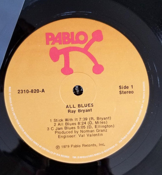 Ray Bryant Trio - All Blues - 1978