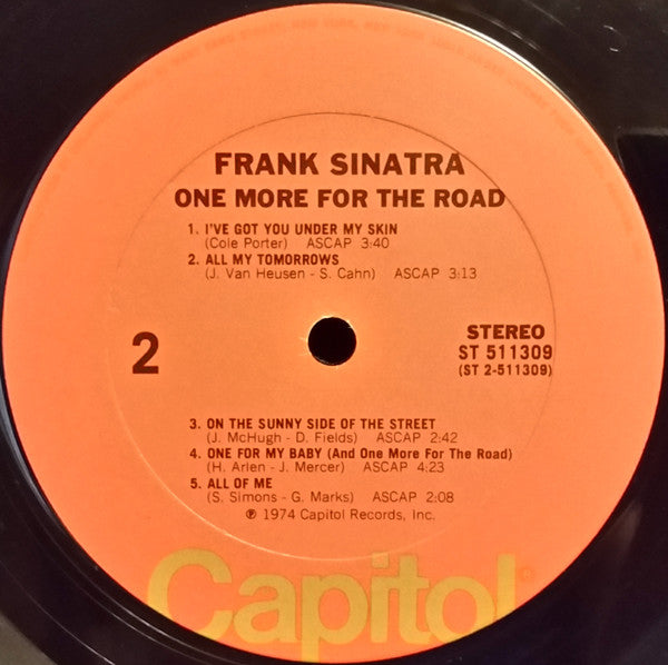 Frank Sinatra - One More For The Road