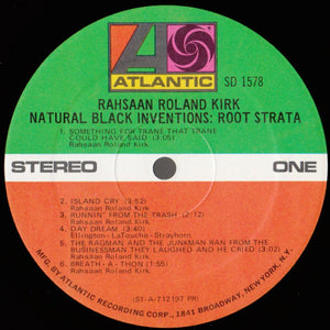 Roland Kirk - Natural Black Inventions: Root Strata - 1971