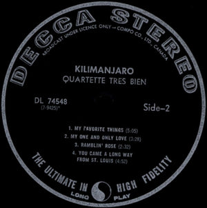 Quartette Trés Bien - Kilimanjaro