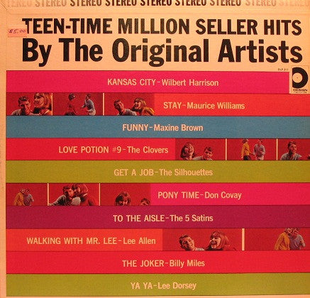 Various - Teen-Time Million Seller Hits By The Original Artists Vinyl Record