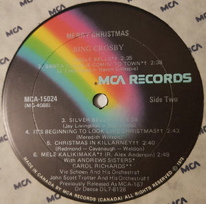 Bing Crosby - Merry Christmas - 1980