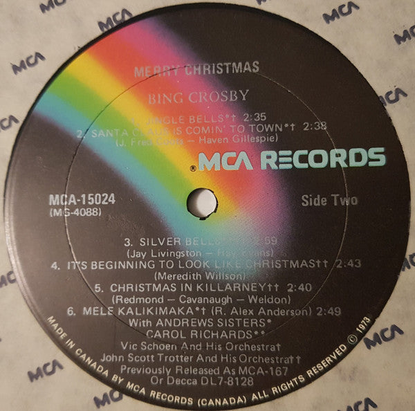 Bing Crosby - Merry Christmas - 1980