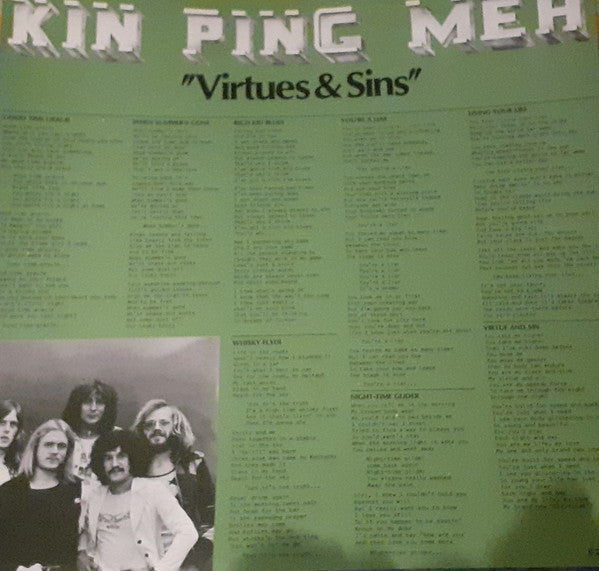 Kin Ping Meh - Virtues & Sins - 1974