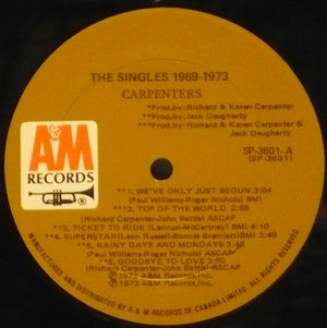Carpenters - The Singles 1969-1973 - 1973