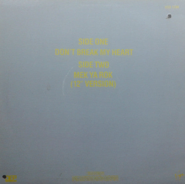 UB40 - Don't Break My Heart - 1985
