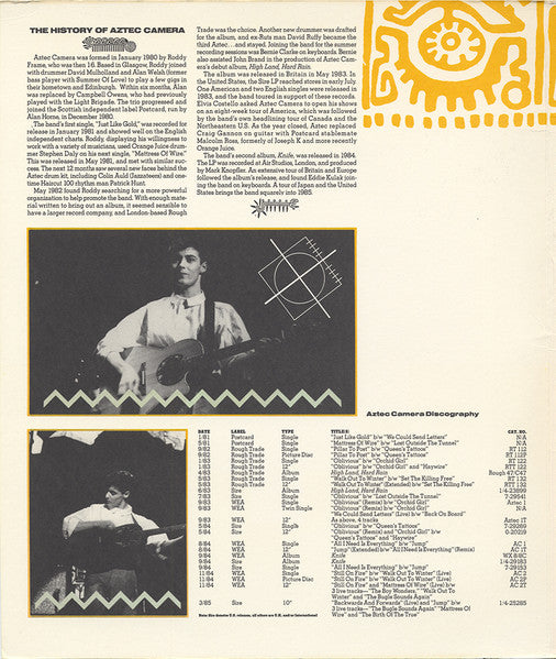 Aztec Camera - Backwards And Forwards - 1985