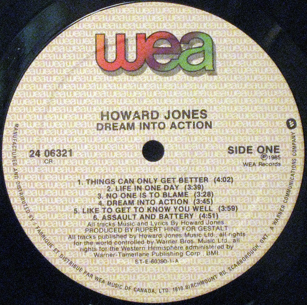 Howard Jones - Dream Into Action