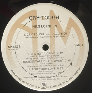 Nils Lofgren - Cry Tough - 1976