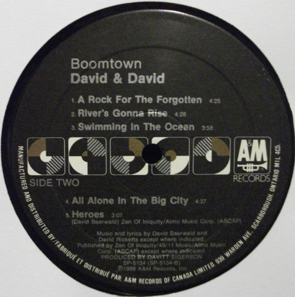 David + David - Boomtown