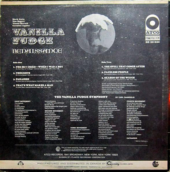 Vanilla Fudge - Renaissance