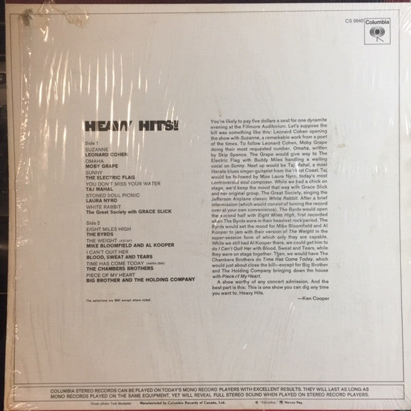 Various - Heavy Hits! - 1969