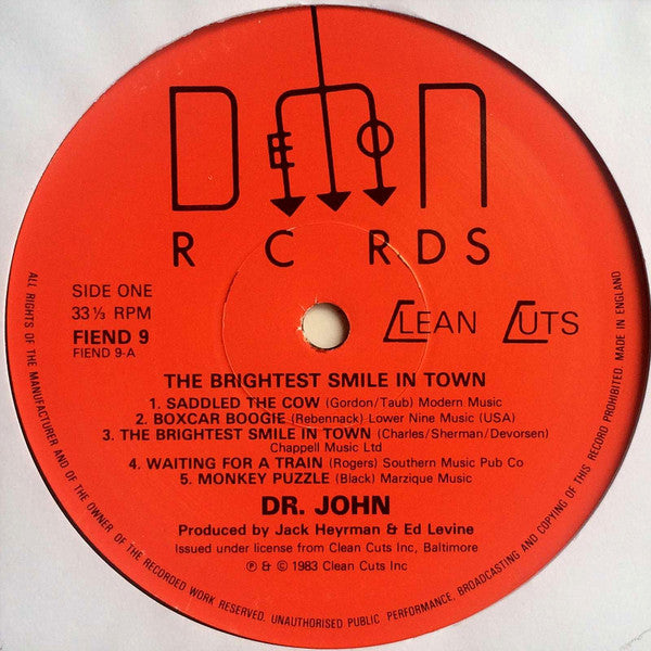 Dr. John - The Brightest Smile In Town - 1983