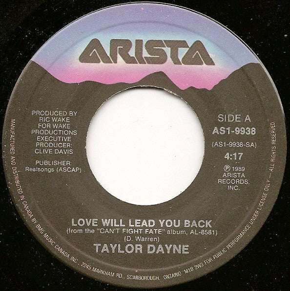 Taylor Dayne - Love Will Lead You Back - 1990
