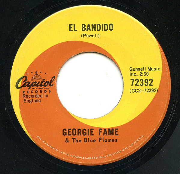 Georgie Fame & The Blue Flames - Get Away / El Bandido