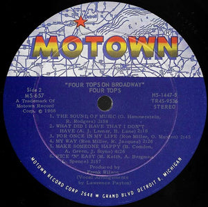 Four Tops - Four Tops On Broadway - 1967