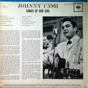 Johnny Cash - Songs Of Our Soil - 1962