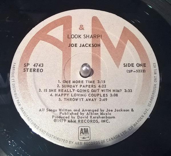 Joe Jackson - Look Sharp! - 1979