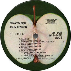 John Lennon - Shaved Fish