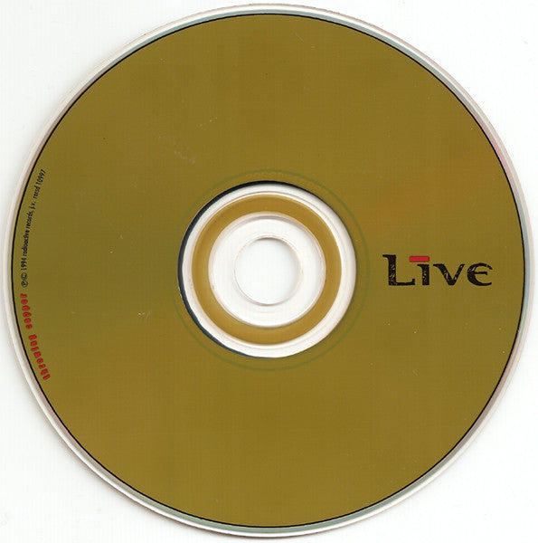 Live - Throwing Copper (CD) - 1994