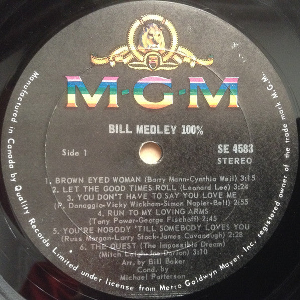 Bill Medley - 100% - 1968