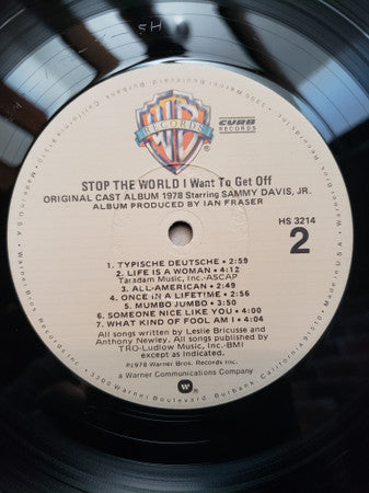 Sammy Davis Jr. - Stop The World I Want To Get Off - 1978