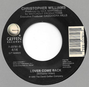 Christopher Williams - Promises, Promises - 1989