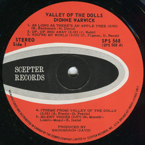 Dionne Warwick - Valley Of The Dolls