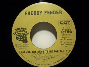 Freddy Fender - Before The Next Teardrop Falls -