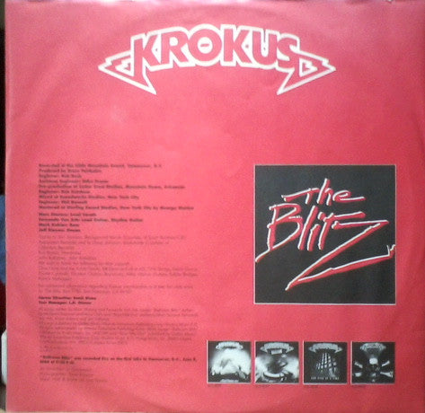 Krokus - The Blitz - 1984