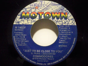 Commodores - Thumpin' Music / Just To Be Close To You - 1976