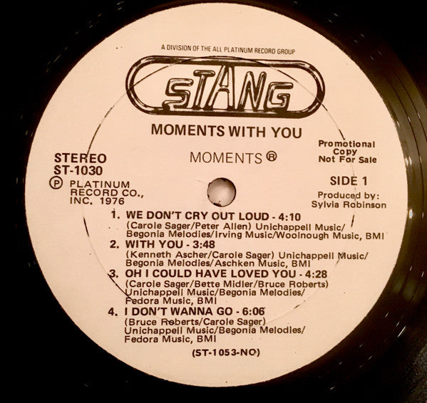 Moments, The - Moments With You - 1976