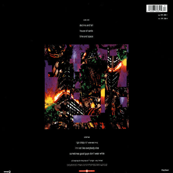 Flesh For Lulu - Time And Space / Decline And Fall - 1989