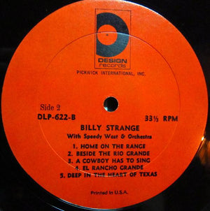 Billy Strange - Home On The Billy Strange