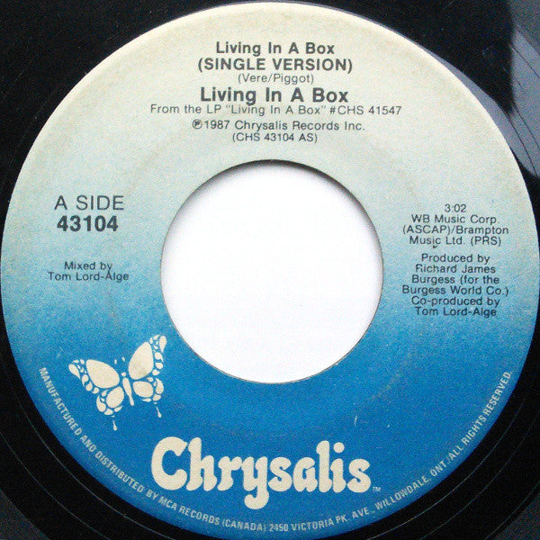 Living In A Box - Living In A Box - 1987