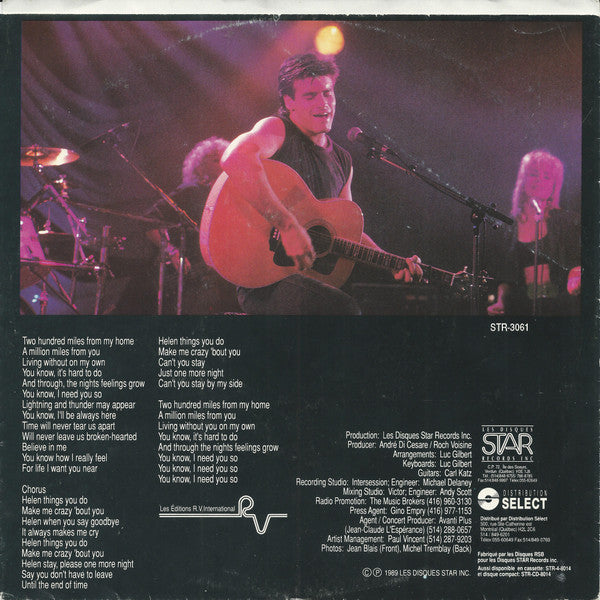 Roch Voisine - Hélène - 1989