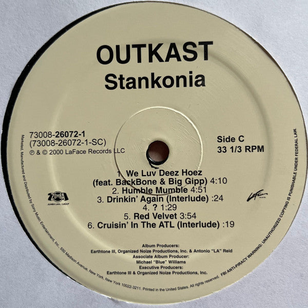 OutKast - Stankonia Vinyl Record