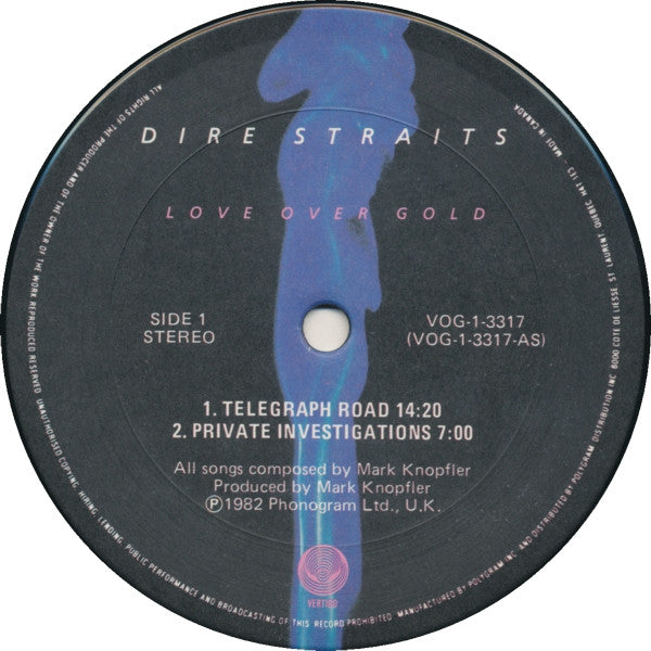 Dire Straits - Love Over Gold